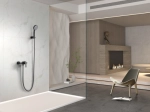 Mitigeur de douche noir mat offre un design épuré et moderne. Le flexible et le jet réglable vous permettent de cibler les zones à masser ou de vous détendre sous une pluie fine. GARANTIE 5 ANS, LIVRAISON OFFERTE 5 à 6 Jours